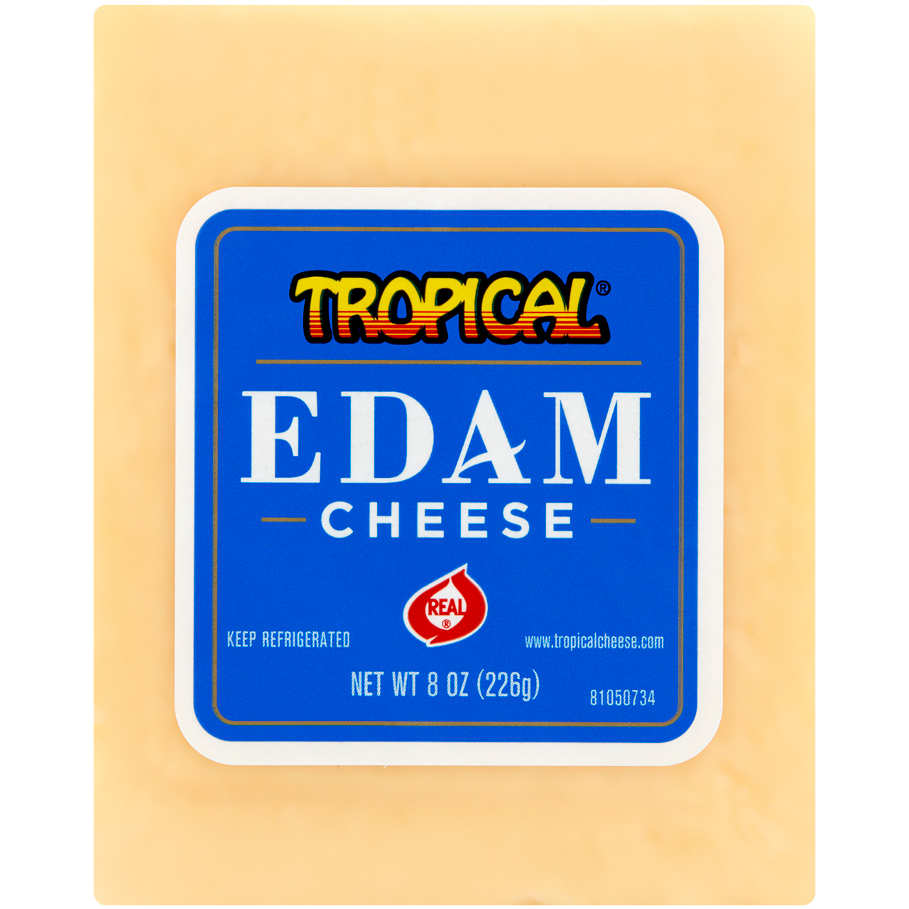 Edam Wedge 8oz Tropical Cheese