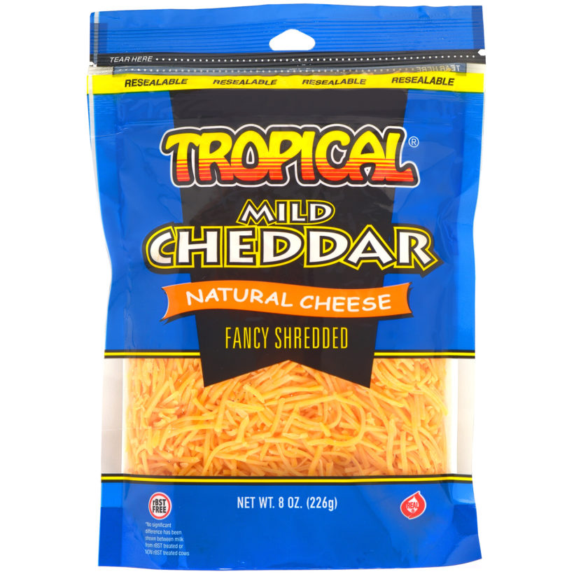 Queso Rallado Mild Cheddar - Tropical Cheese