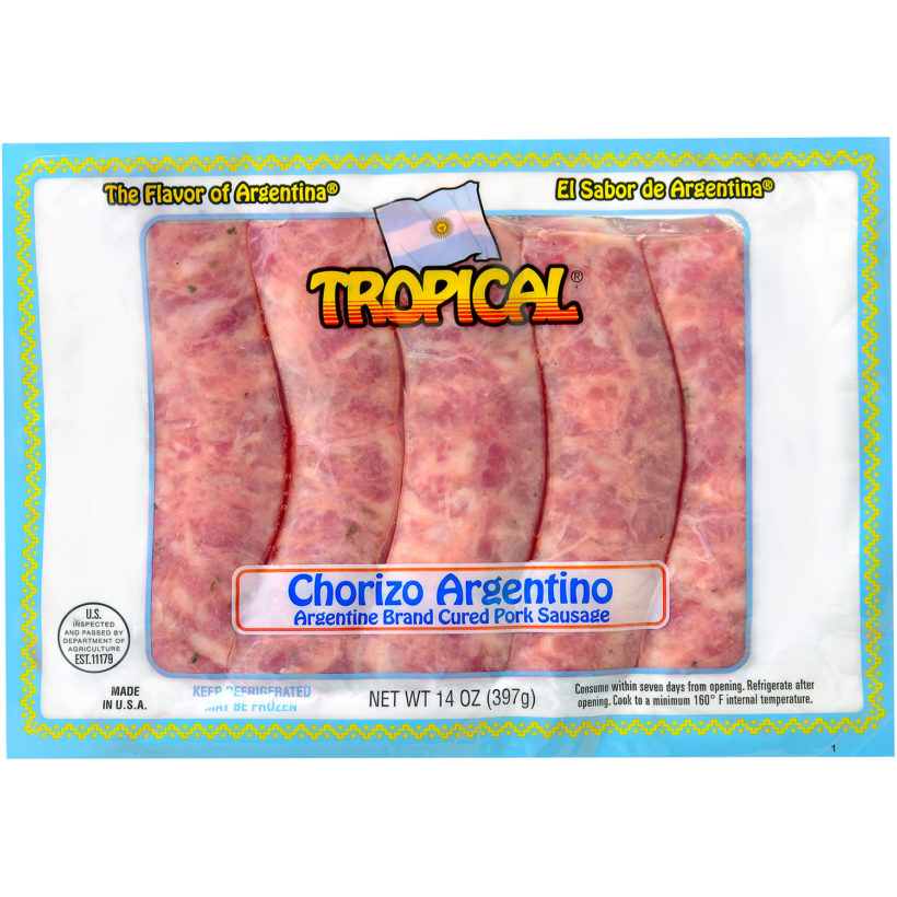 Choripán (Chorizo and Cheese Sandwich)