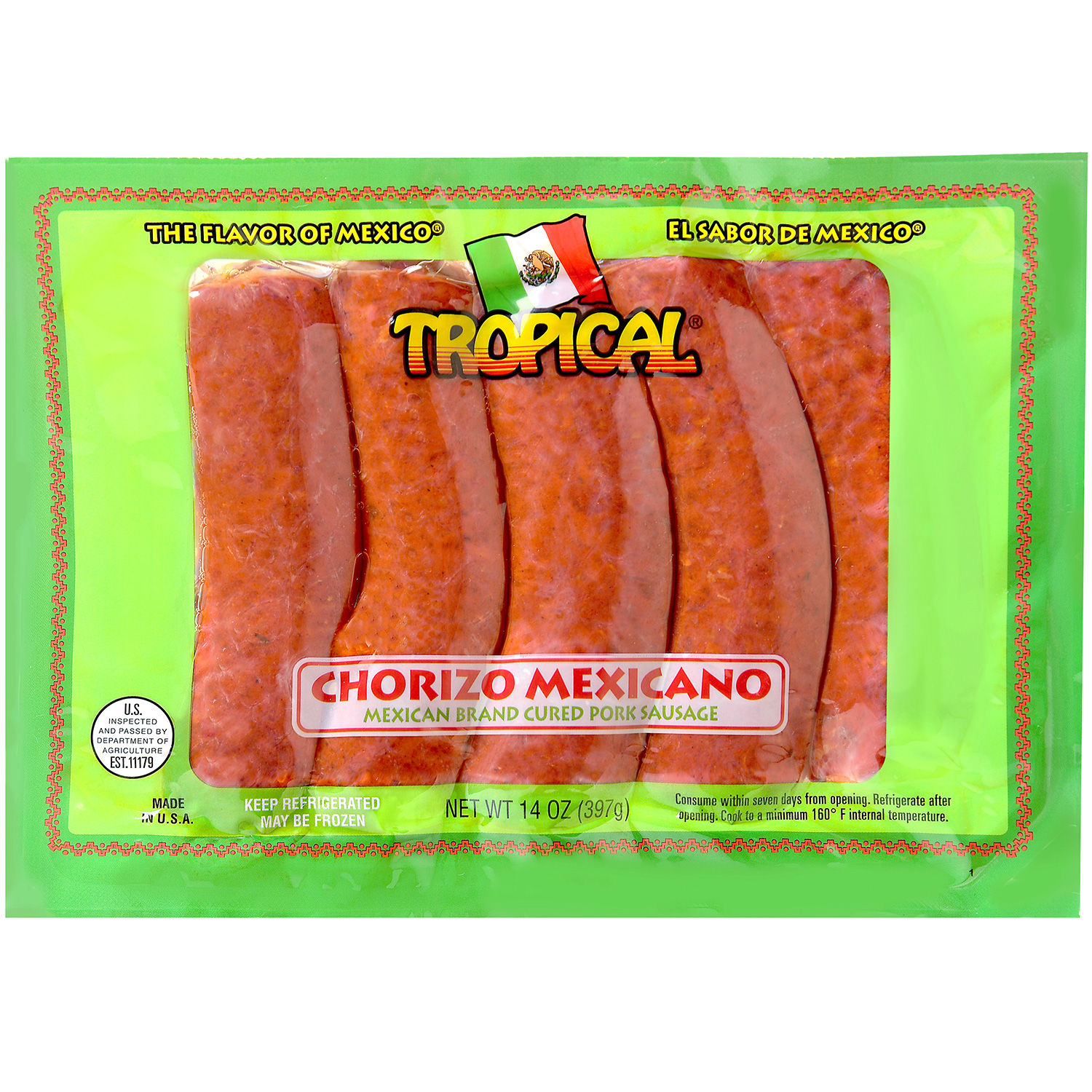 Chorizo Mexicano - Tropical Cheese