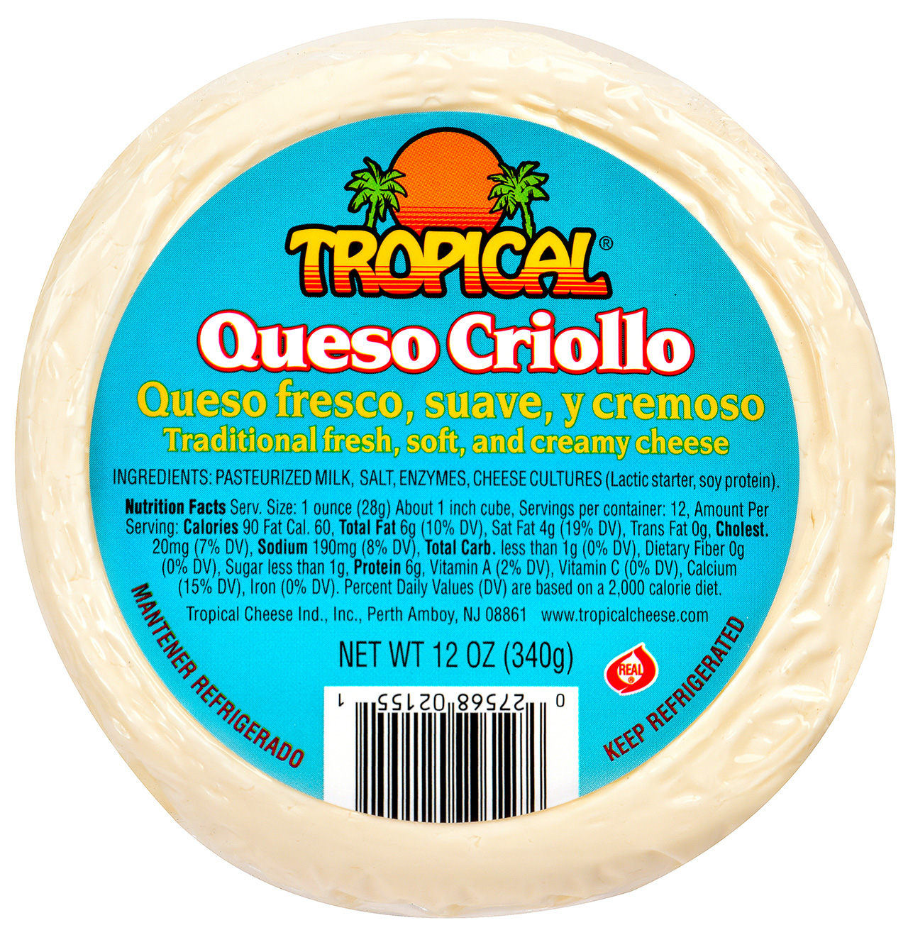 Queso Fresco Mexicano - Tropical Cheese