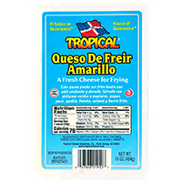 Paquete del producto: Queso de Freír Amarillo