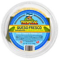 Product package for: Queso Fresco Salvadoreño en Hoja de Plátano