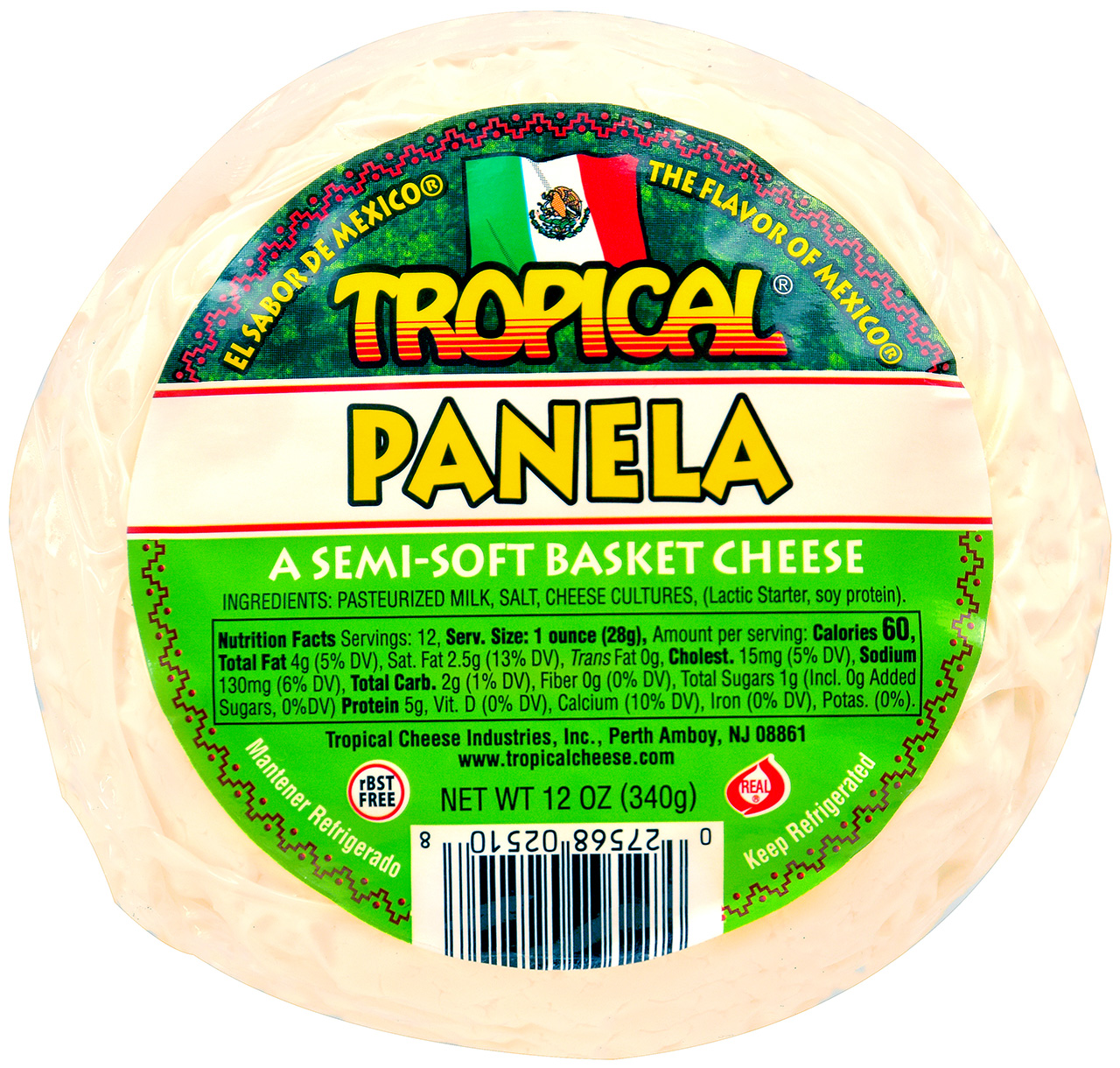 Queso Panela - Tropical Cheese