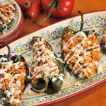 Cheese Stuffed Peppers <br></noscript>with Chorizo