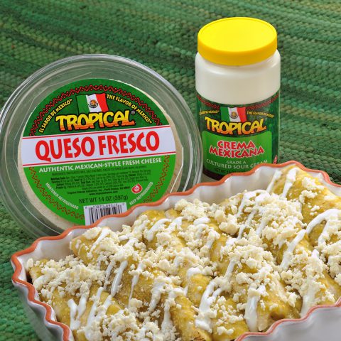 Thumbnail for: Chicken Enchiladas
with Queso Fresco