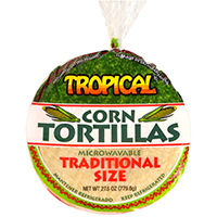 Paquete del producto: Tortillas de Maíz