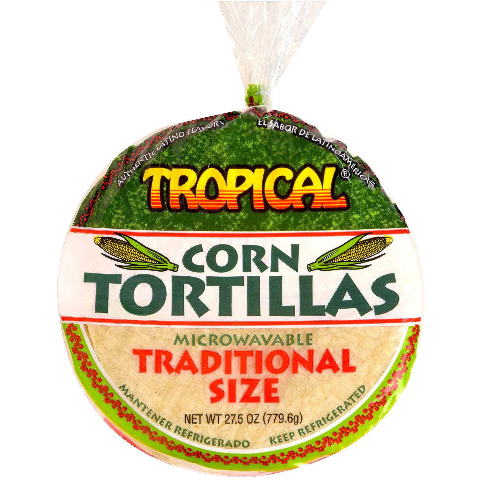Corn Tortillas Tropical Cheese