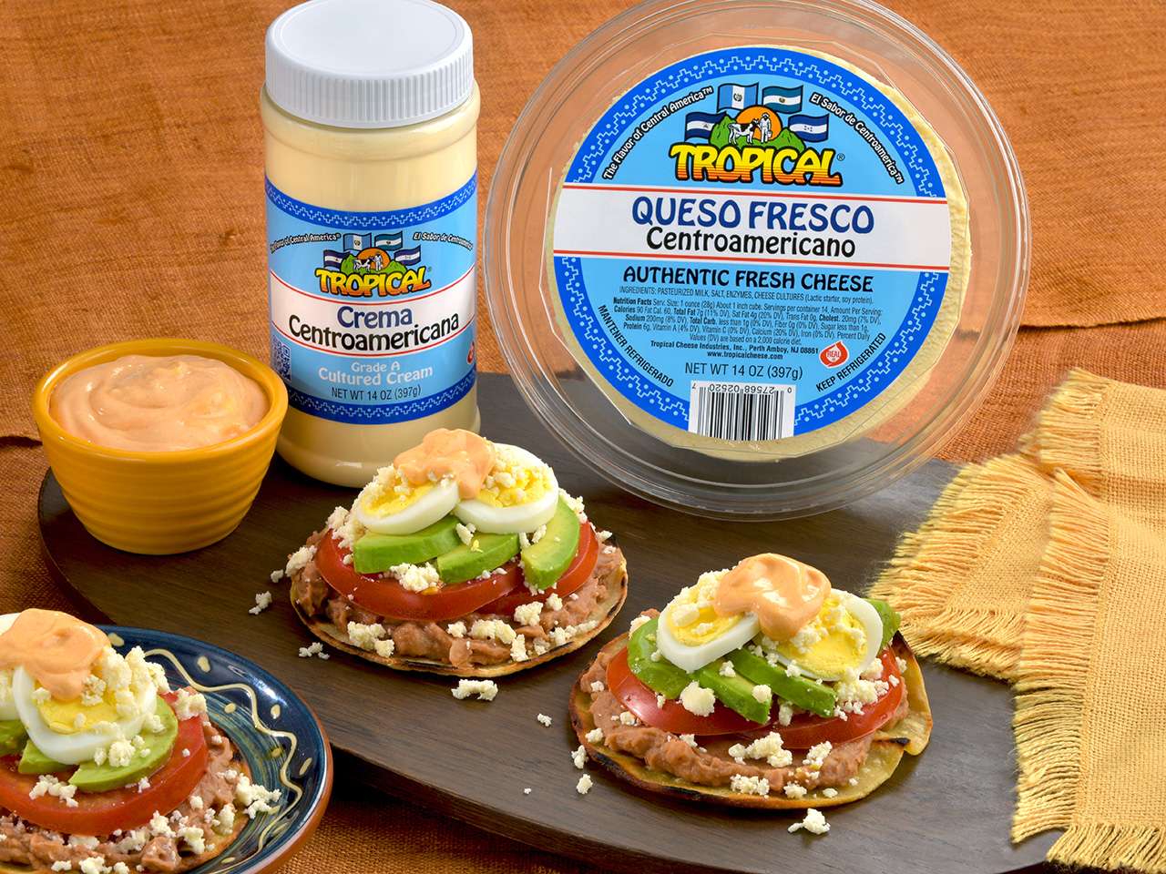 Enchiladas Salvadoreñas - Tropical Cheese