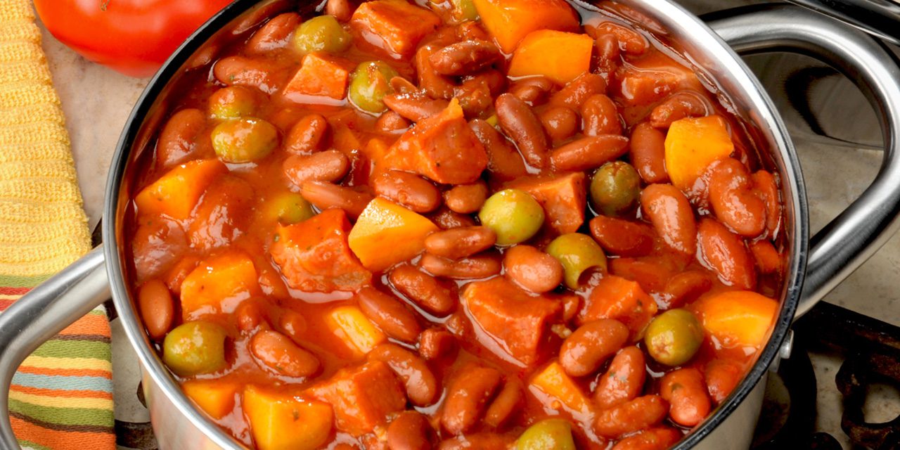 Presentation for recipe: Frijoles Rojos