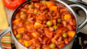 Presentation de la receta: Frijoles Rojos