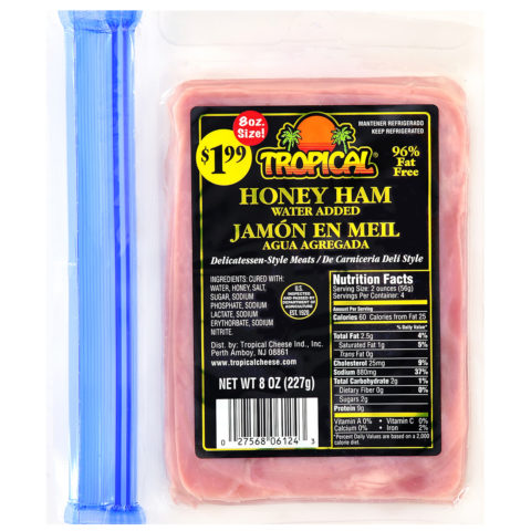 Sliced Honey Ham 8oz
