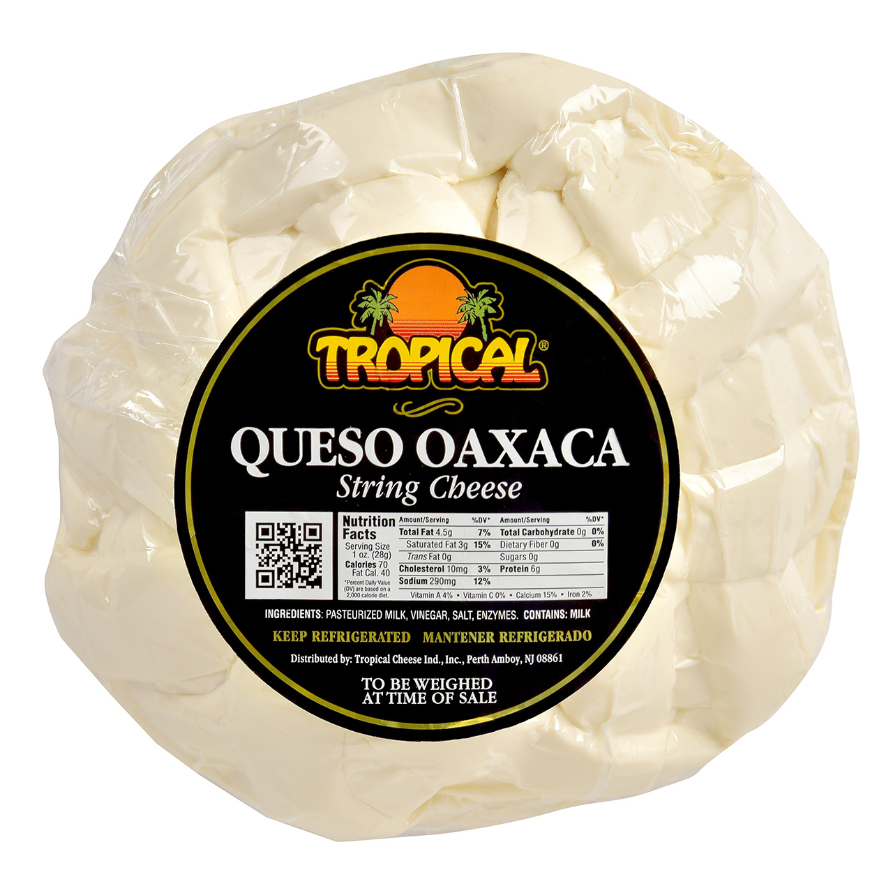 Oaxaca 5Lb Tropical Cheese