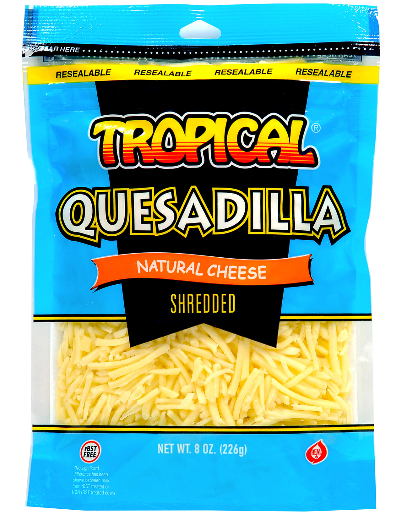 Shredded Quesadilla Blend Tropical Cheese