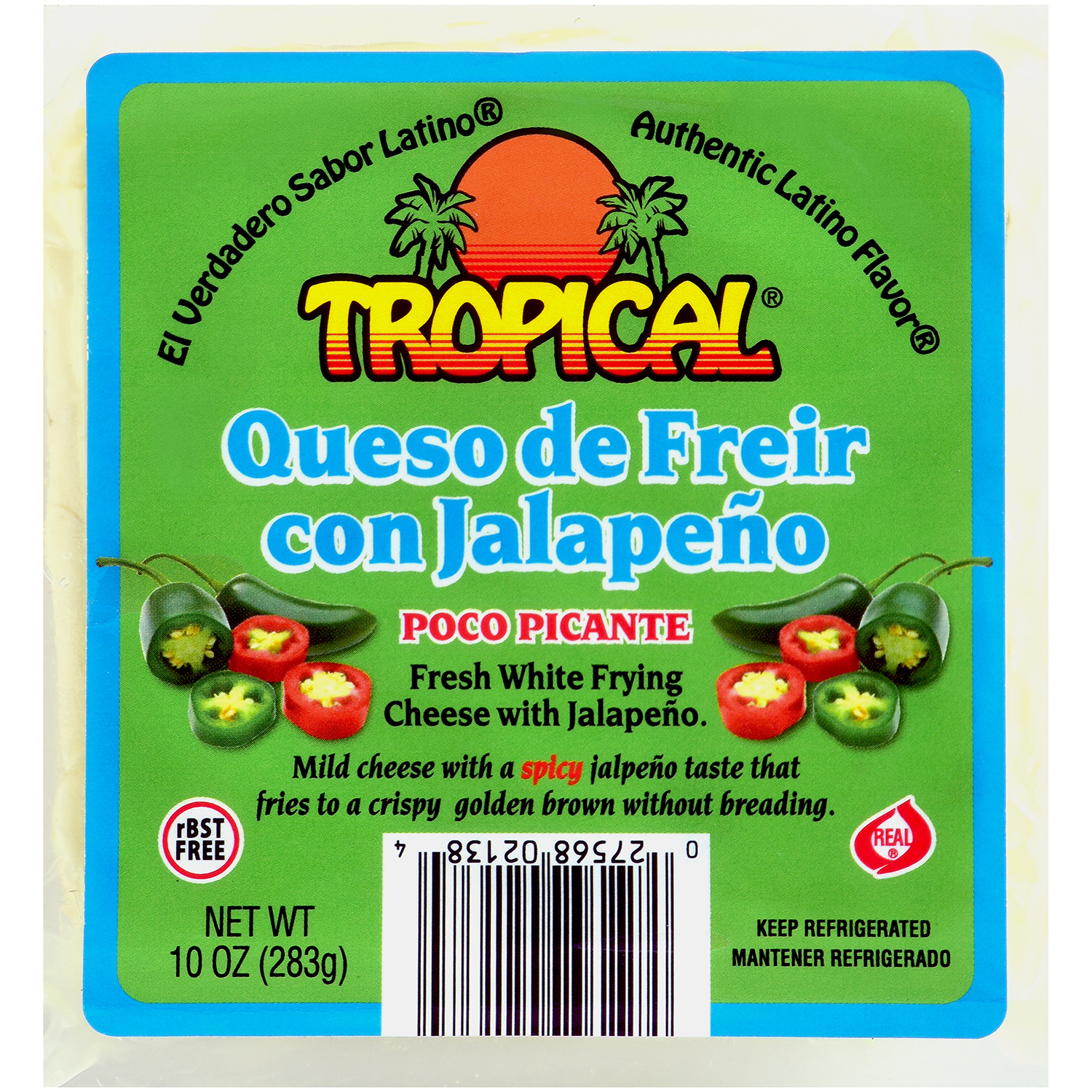 Crispy Tropical Temptation: Cheese Queso De Freir With A Zesty Twist