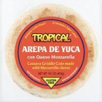 Product package for: Arepa de Yuca