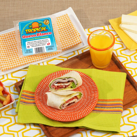 Thumbnail for: Cheese and 
Turkey Wrap