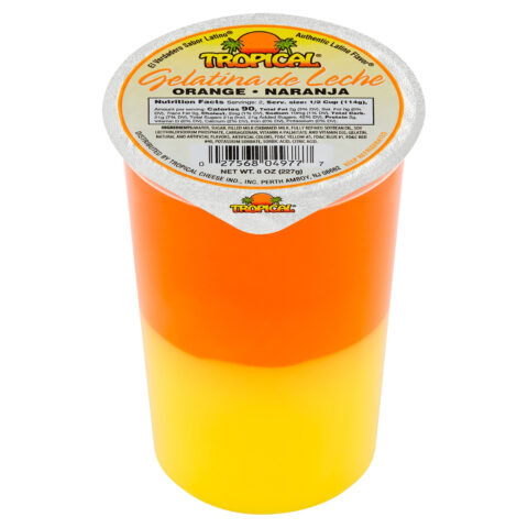 Gelatina de Leche sabor Naranja