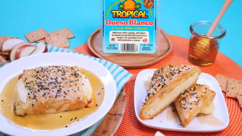 Thumbnail image for: Queso al horno con miel
