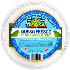 Presentation forQueso Fresco 
Centroamericano 
en Hoja de Plátano