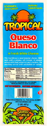 Presentation forQueso Blanco