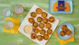 Presentation for: Cheeseburger Bites